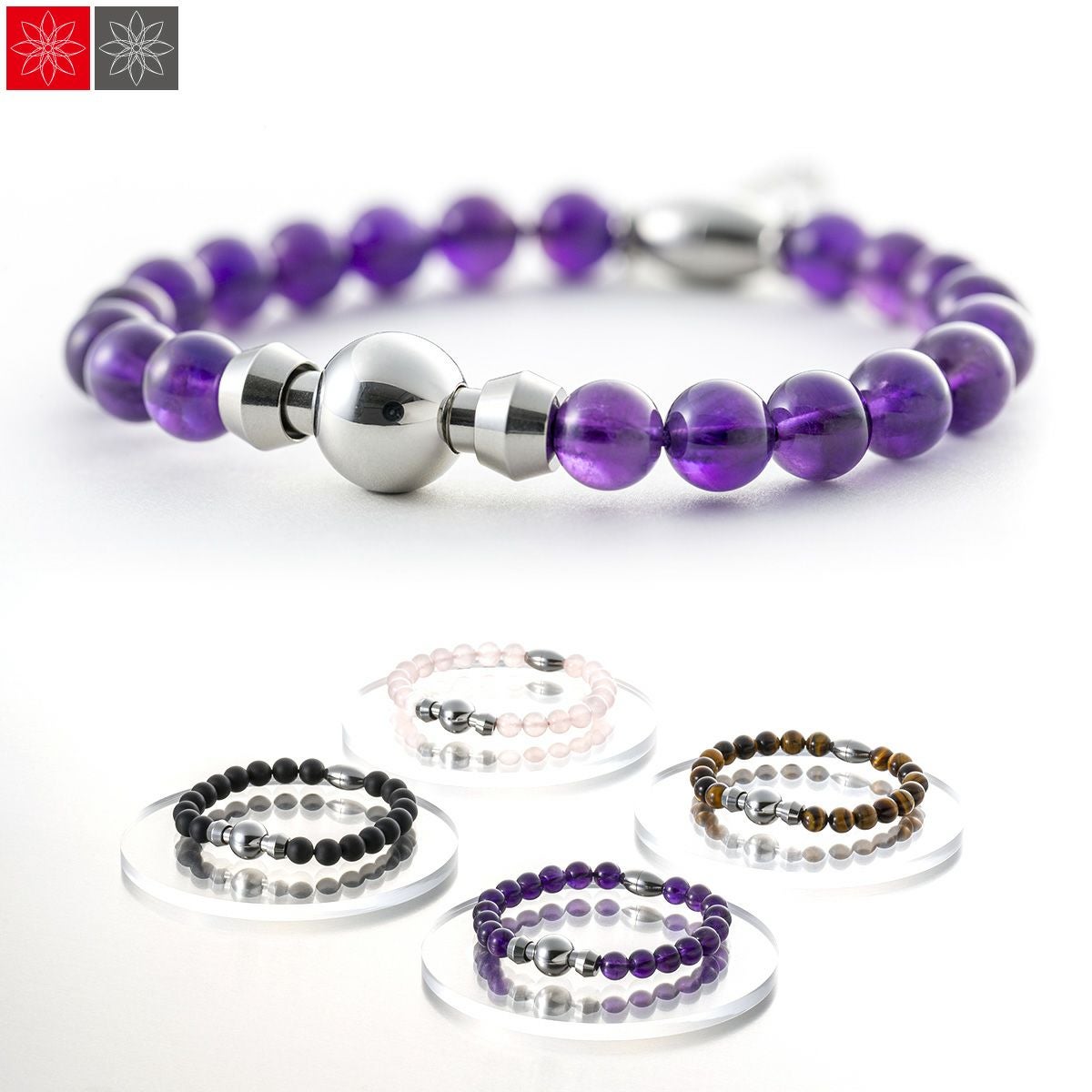 遺骨アクセサリー Soul Jewelry 念珠ブレスレット プレミアム 生活防水
