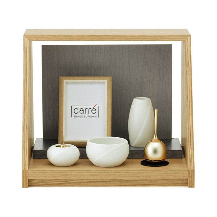 手元供養セット carre(カレ) W34cm 当店オリジナル商品、人気のミニ